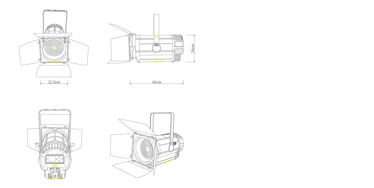 Bmiteq FocusBeam 300 BiWhite - Bmiteq