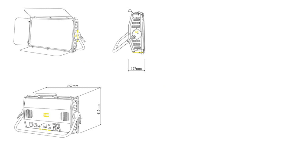 Bmiteq LumaPanel 400 BiWhite - Bmiteq