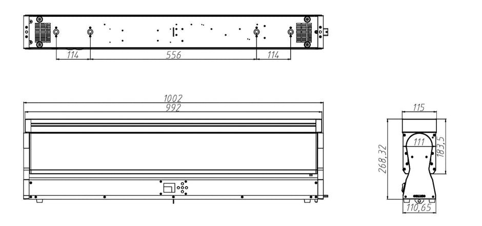 Bmiteq OptiFlex 600 BeamBar - Bmiteq
